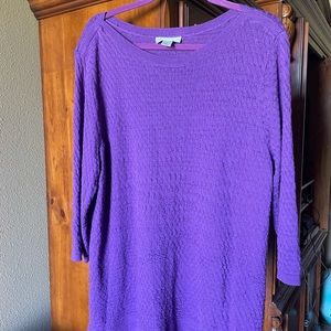 Christopher and Banks 1X lightweight sweater.